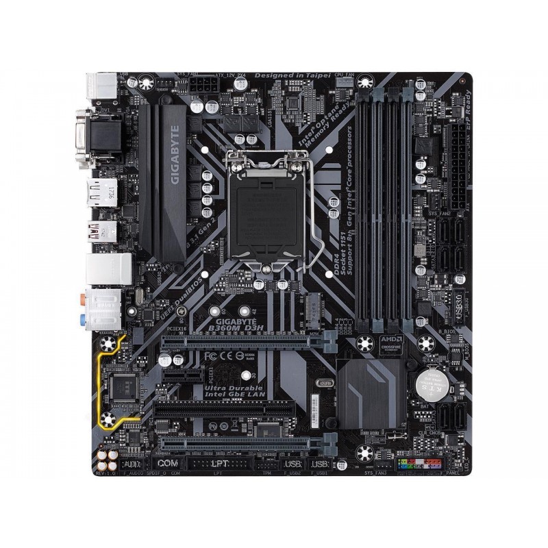 GIGABYTE B360M D3H MOTHERBOARD (4) | PC Studio
