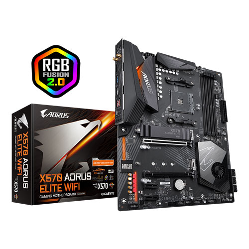 GIGABYTE X570 AORUS ELITE WIFI MOTHERBOARD