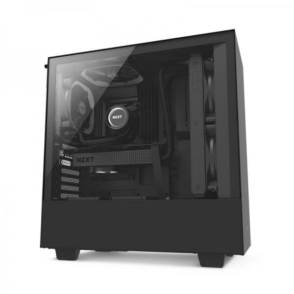 Nzxt H510 Compact Mid-Tower Black Case With Tempered Glass