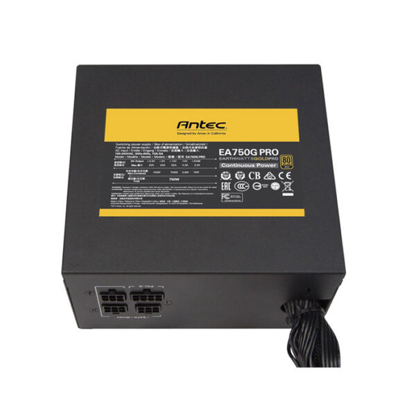 ANTEC EA750G Pro Smps - 750 Watt 80 Plus Gold Certification Semi Modular Psu