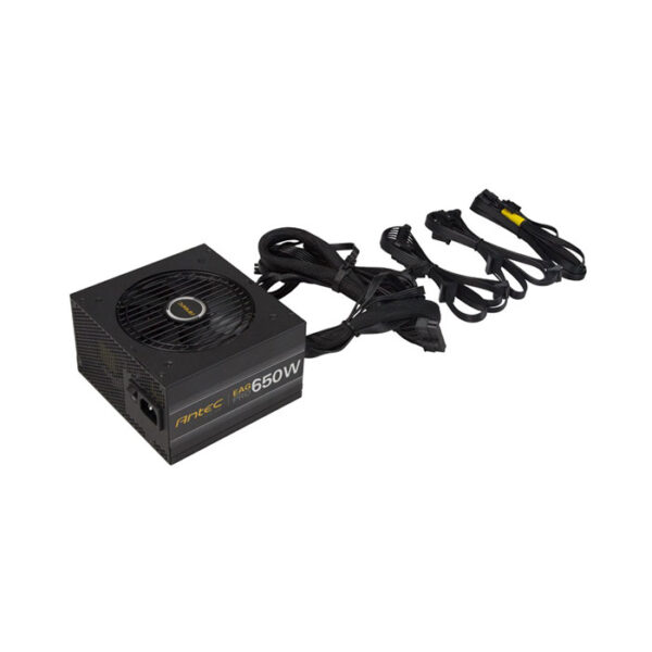 ANTEC SMPS EA650G PRO - 650 WATT 80 PLUS GOLD CERTIFICATION SEMI MODULAR PSU