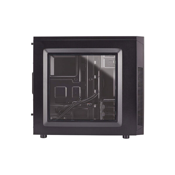 Corsair 100R (Atx) Mid Tower Cabinet – With Transparent Side Panel (Black) (Cc-9011075-Ww)