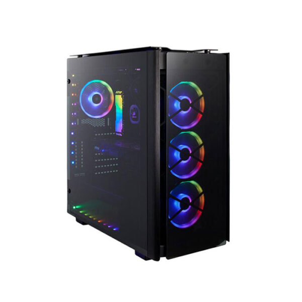 Corsair 500D Rgb Se (Atx) Mid Tower Cabinet – With Tempered Glass Side Panel And Rgb Lighting And Fan Controller (Black)