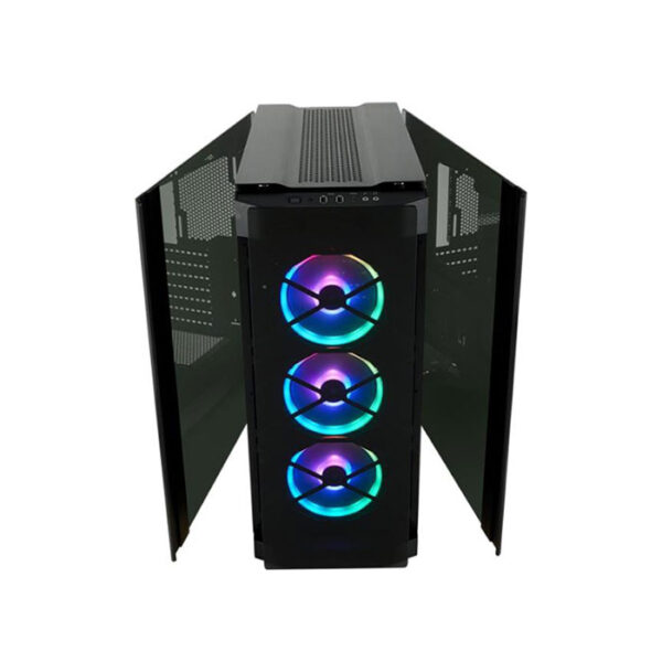 CORSAIR 500D RGB SE (ATX) Mid Tower Cabinet - With Tempered Glass Side Panel And RGB Lighting And Fan Controller (Black)