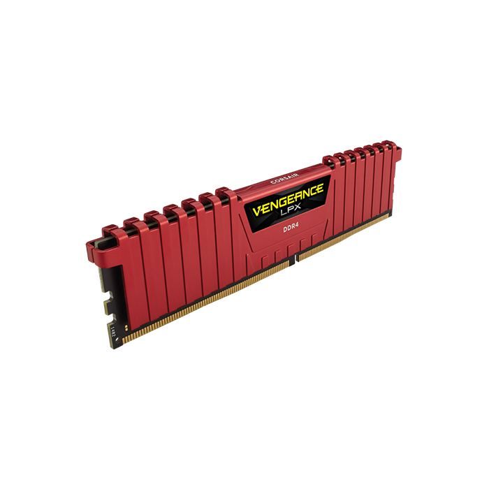 CORSAIR Desktop Ram Vengeance Lpx Series - 4GB (4GBx1) DDR4 2400MHz Red