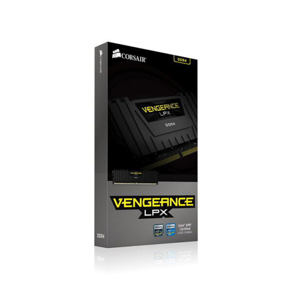CORSAIR Desktop Ram Vengeance Lpx Series - 4GB (4GBx1) DDR4 2400MHz Black