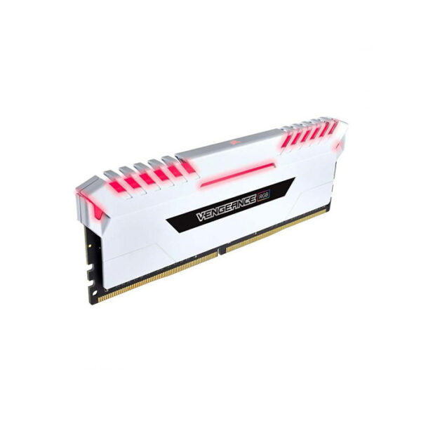 CORSAIR Desktop Ram Vengeance RGB Series – 16GB (8GBx2) DDR4 3000MHz RAM (CMW16GX4M2C3000C15W)