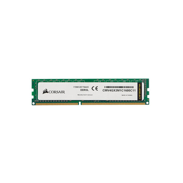 CORSAIR Desktop Value Series – 4GB (4GBx1) DDR3L 1600MHz RAM (CMV4GX3M1C1600C11)