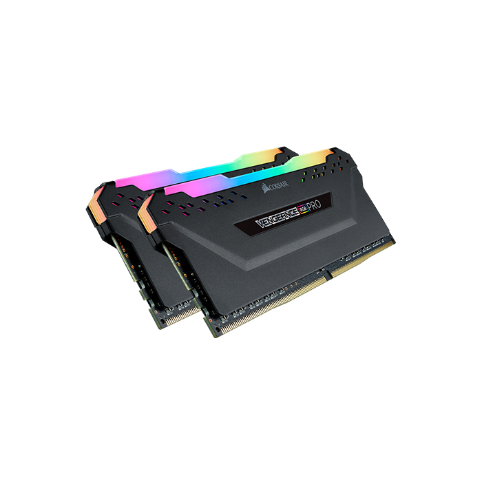 CORSAIR Desktop Vengeance RGB Pro Series - 16GB (8GBx2) DDR4 3000MHz RAM (CMW16GX4M2C3000C15)
