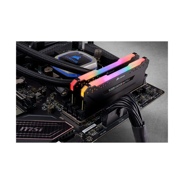 CORSAIR Desktop Ram Vengeance RGB Pro Series - 16GB (8GBx2) DDR4 3200MHz
