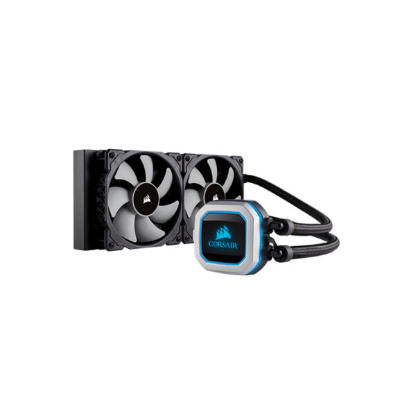 CORSAIR Hydro Series H100i PRO RGB, 240mm Radiator Liquid CPU Cooler