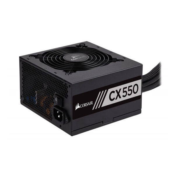 CORSAIR SMPS CX550 - 550 WATT 80 PLUS BRONZE CERTIFICATION PSU WITH ACTIVE PFC