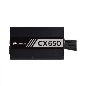 CORSAIR SMPS CX650 – 650 WATT 80 PLUS BRONZE CERTIFICATION WITH ACTIVE PFC