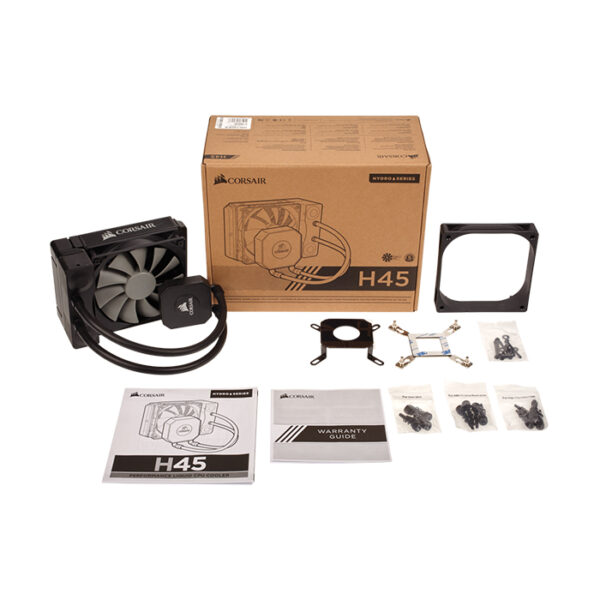 Corsair Hydro Series H45 120mm Radiator Liquid CPU Cooler