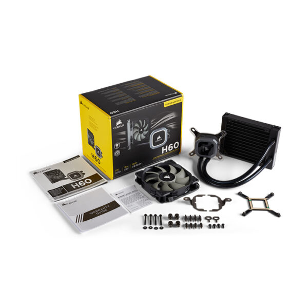 Corsair Hydro Series H60 120mm Radiator Liquid CPU Cooler, 2018 Edition