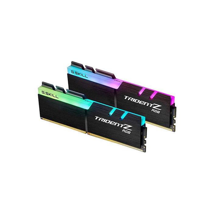 G.SKILL 32GB (16GBx2) DDR4 - 3200 MHZ TRIDENT Z RGB SERIES RAM (F4-3200C16D-32GTZR)