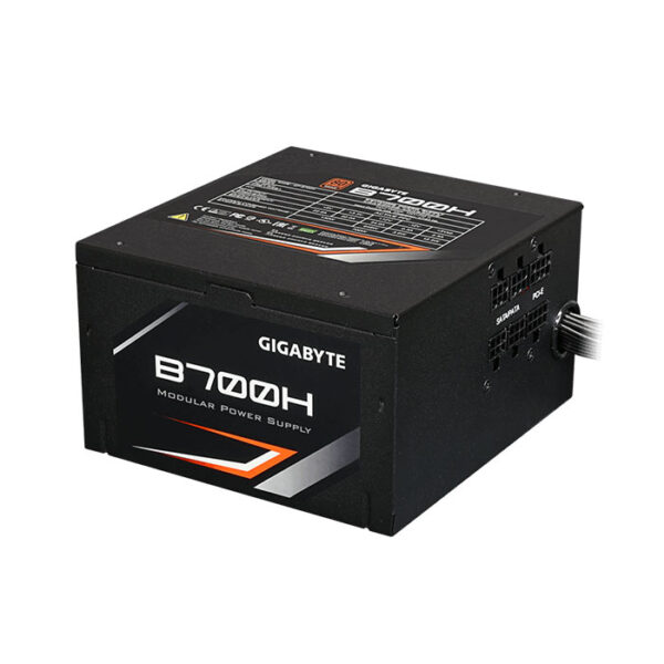 GIGABYTE B700H SMPS - 700 Watt 80 Plus Bronze Certification PSU With Active PFC