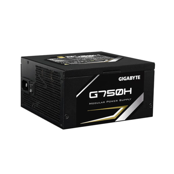 GIGABYTE G750H SMPS - 750 Watt 80 Plus Gold Certification PSU With Active PFC