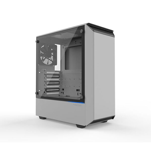 PHANTEKS ECLIPSE P300 (E-ATX) Mid Tower Cabinet - With Tempered Glass Side Panel (White)