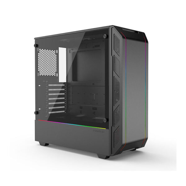 PHANTEKS ECLIPSE P350X (E-ATX) Mid Tower Cabinet - With Tempered Glass Side Panel And Digital RGB Controller (Black)