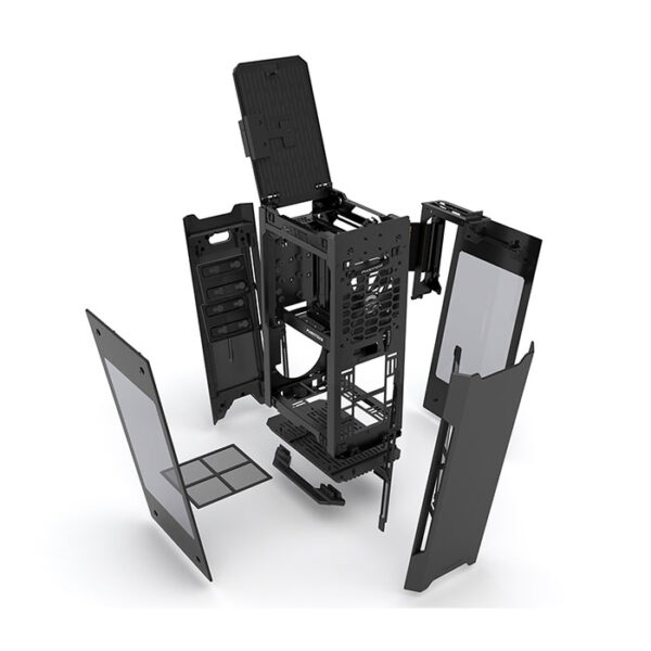 PHANTEKS ENTHOO EVOLV SHIFT X (M-ITX) Mini Tower Cabinet - With Dual Side Tempered Glass (Black)
