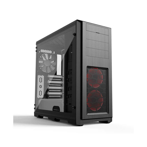 Phanteks Enthoo Pro (E-Atx) Full Tower Cabinet – With Tempered Glass Side Panel And Halos Rgb Fan Frames (White)
