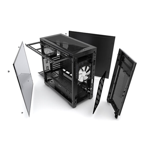 PHANTEKS ENTHOO PRO M (E-ATX) Mid Tower Cabinet - With Tempered Glass Side Panel (Black)