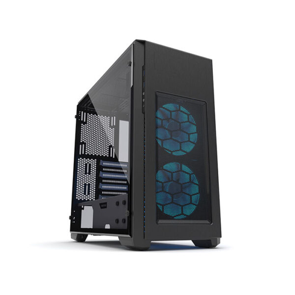 PHANTEKS ENTHOO PRO M (E-ATX) Special Edition Mid Tower Cabinet With Tempered Glass Side Panel And Halos RGB Fan Frames (Black)(PH-ES515PTG_SWT)