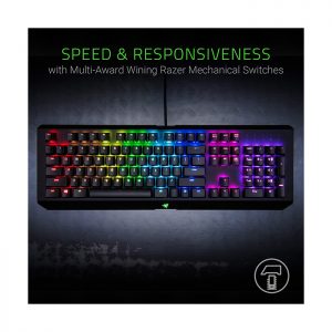 Razer Blackwidow X Chroma Mechanical Gaming Keyboard