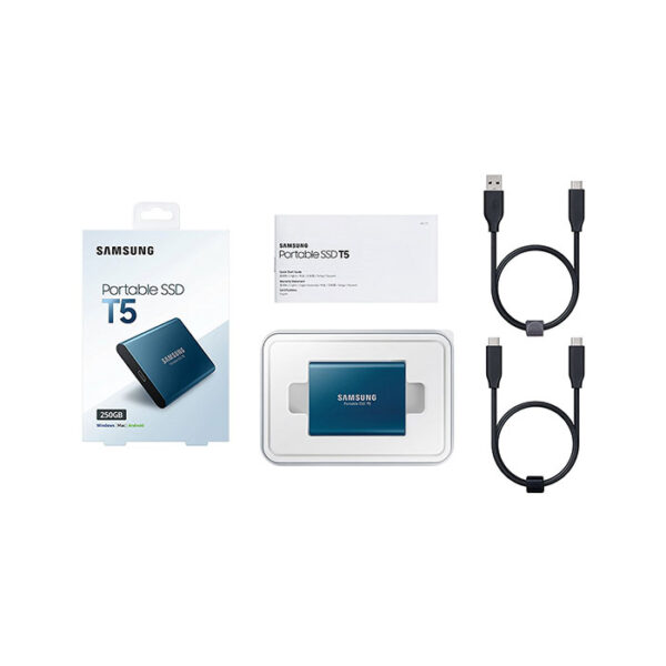 SAMSUNG T5 250GB External Portable SSD