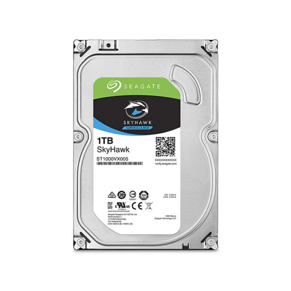 SEAGATE 1TB 5900 RPM Skyhawk Surveillance Desktop Internal Hard Drive (ST1000VX005)