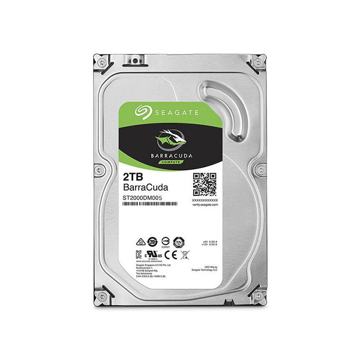 SEAGATE 2TB 5400 RPM Barracuda Desktop Internal Hard Drive