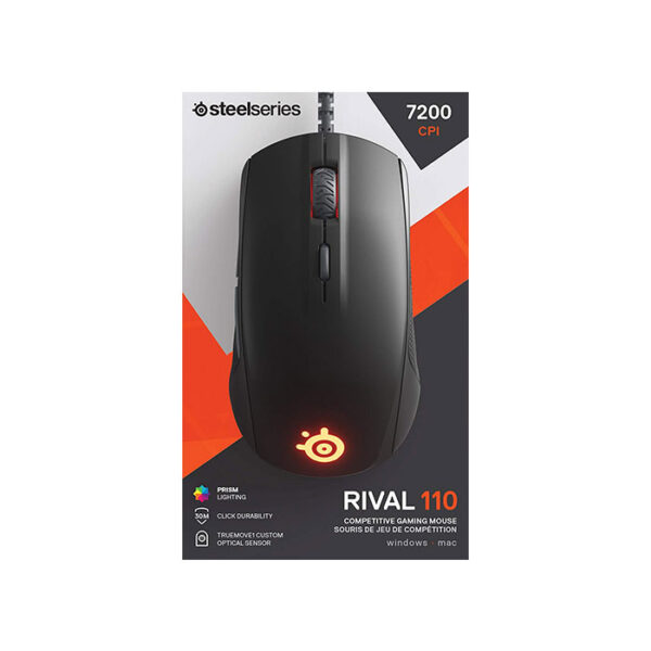 SteelSeries Rival 110 Matte Black Mouse