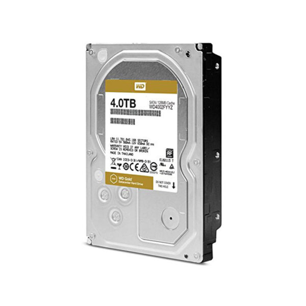 WESTERN DIGITAL DESKTOP HARD DRIVE 4TB GOLD