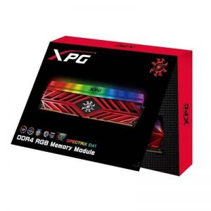 ADATA XPG SPECTRIX D41 8GB (8GBX1) DDR4 RGB 3000MHZ RAM (AX4U300038G16-SR41)
