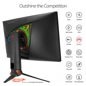 ASUS ROG SWIFT PG27VQ CURVED 27 INCH WQHD GAMING MONITOR