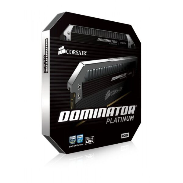 CORSAIR DOMINATOR PLATINUM 16GB (2X8GB) DDR4 DRAM 2666 MHZ C15 RAM (CMD16GX4M2A2666C15)