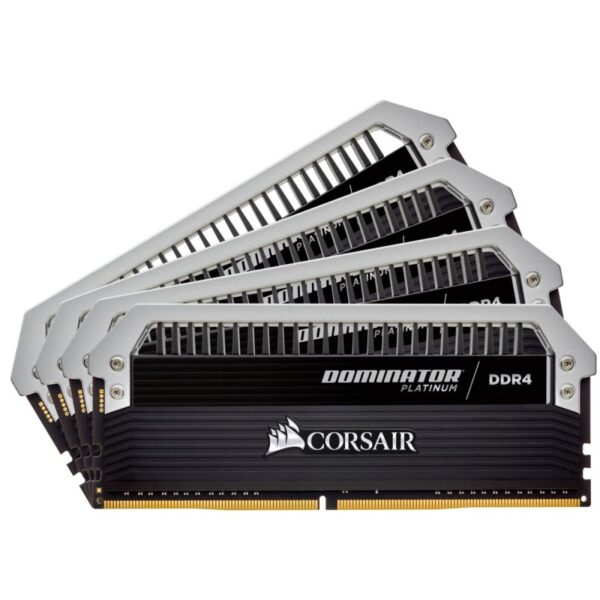 CORSAIR DOMINATOR PLATINUM 64GB (4X16GB) DDR4 DRAM 3000MHZ C15 RAM (CMD64GX4M4C3000C15)