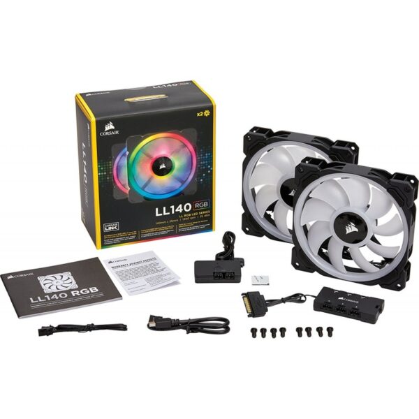 CORSAIR LL140 RGB 140MM LED PWM CABINET FAN