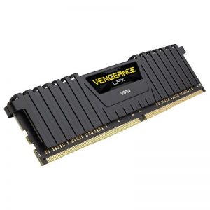 CORSAIR VENGEANCE LPX 8GB (1x8GB) DDR4 3200MHZ C16 DESKTOP RAM – BLACK (CMK8GX4M1E3200C16)