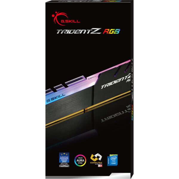 G.SKILL 16GB (16GBx1) DDR4 - 3200MHZ TRIDENT Z RGB SERIES RAM (F4-3200C16S-16GTZR)