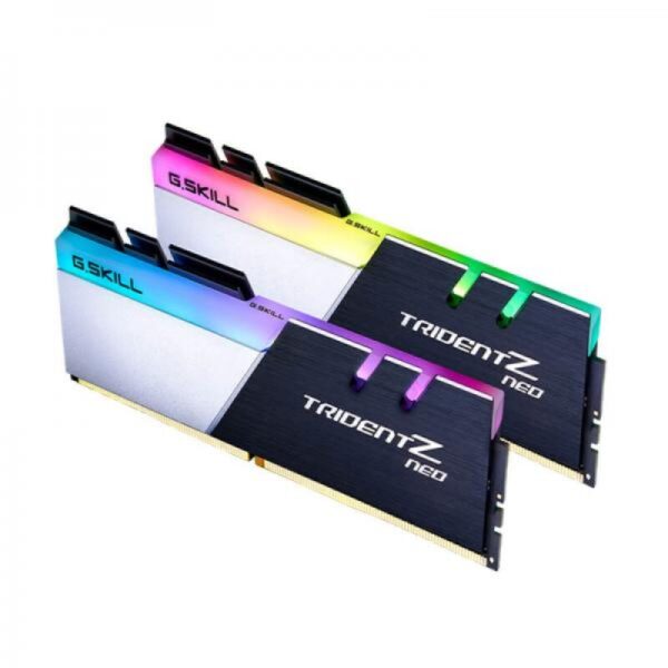 G.Skill 32Gb (16Gbx2) 3600 Mhz Ddr4 Trident Z Neo Rgb Ram (F4-3600C16D-32Gtznc)