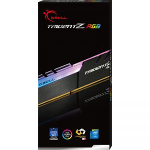 G.SKILL 8GB (8GBX1) DDR4 - 3200MHZ TRIDENT Z RGB SERIES RAM(F4-3200C16S-8GTZR)