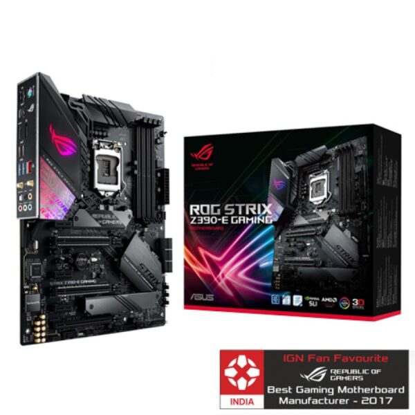 Asus Rog Strix Z390 E Gaming Motherboard pcstudio