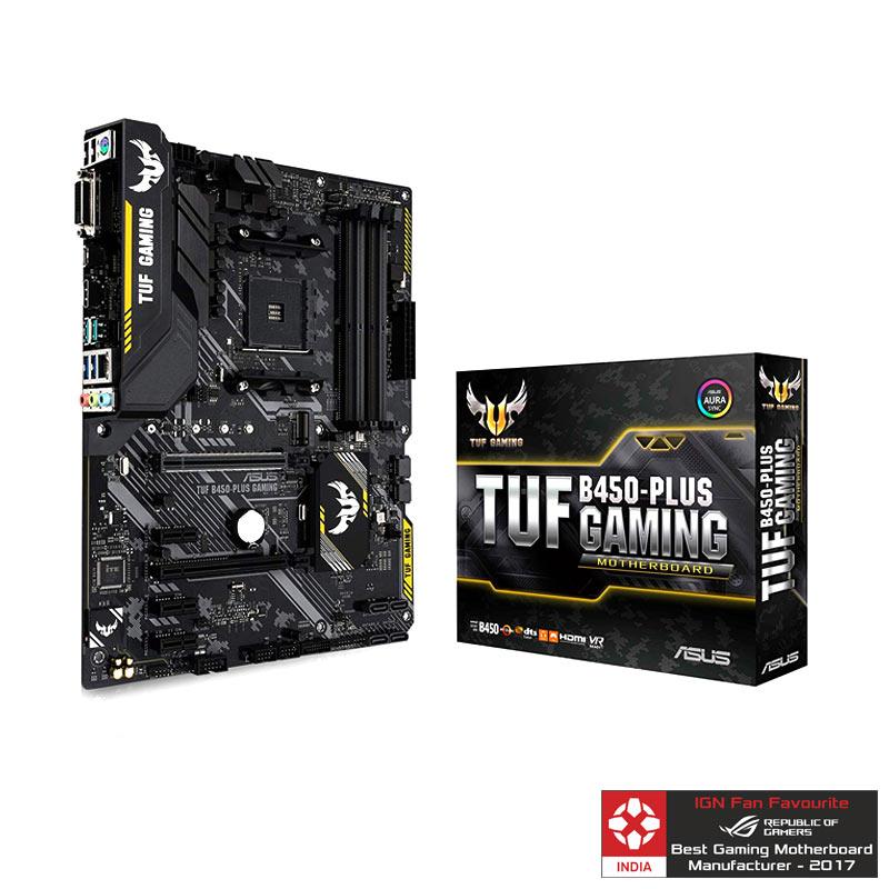 ASUS TUF B450PLUS GAMING MOTHERBOARD pcstudio