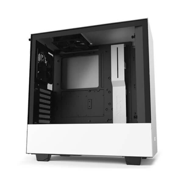 Nzxt H510 Compact Mid-Tower Case Black & White With Tempered Glass