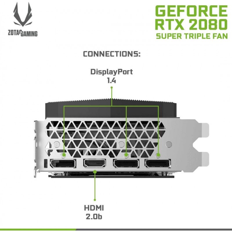 Zotac geforce rtx 2080 super triple fan hotsell