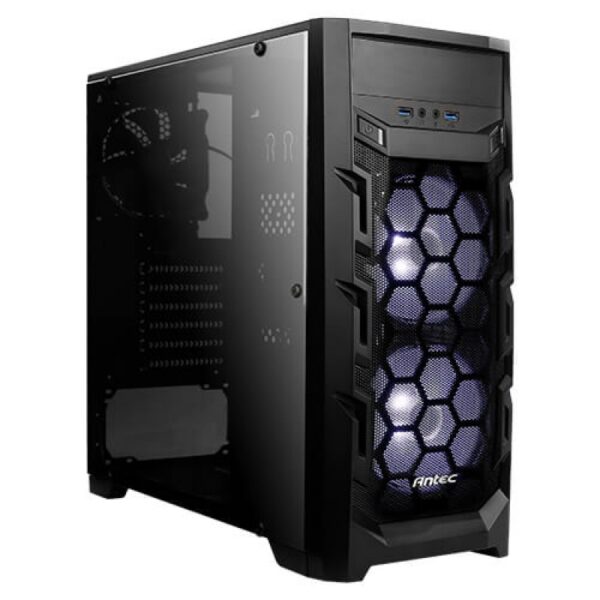 Antec Gx202 Blue Mid-Tower Gaming Cabinet