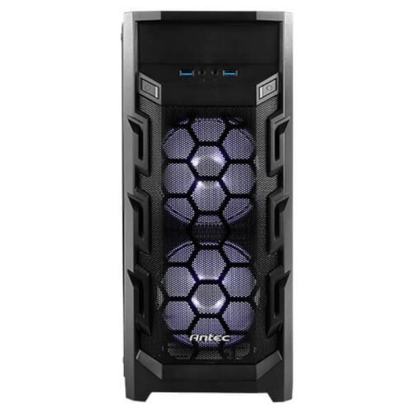 Antec Gx202 Blue Mid-Tower Gaming Cabinet