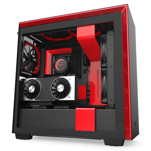 Nzxt Cabinet H710I (Black Red)